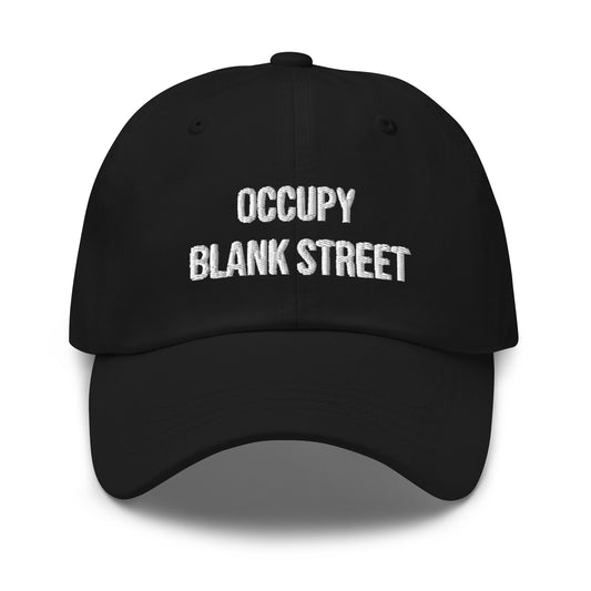 OCCUPY BLANK STREET CAP